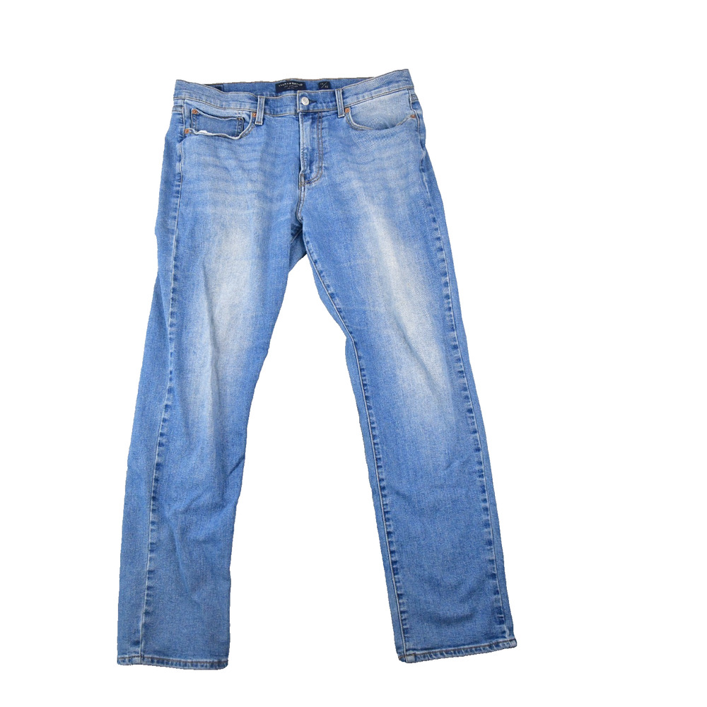 Lucky Brand Jeans Mens 34X30 Athletic Slim Blue Denim